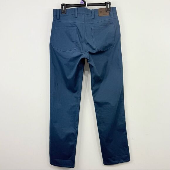 Onward Reserve Blue Five Pocket Stretch Business Casual Pants - Picture 8 of 16